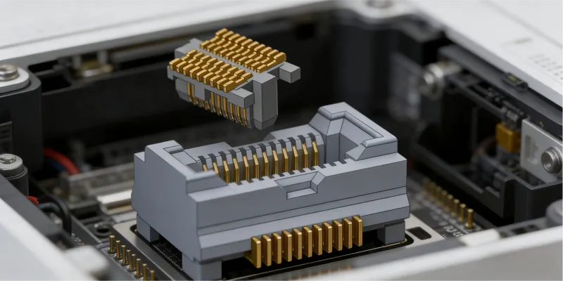 GRX Floating Connectors: 0.8mm Pitch Board-to-Board Connectors for LED Displays