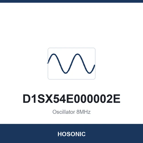 HOSONIC D1SX54E000002E Oscillator 8MHz 2016
