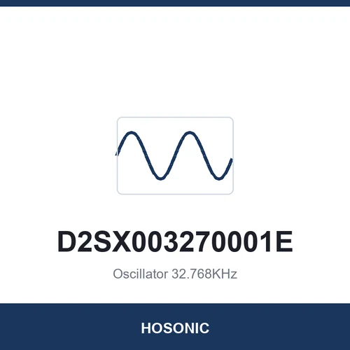 HOSONIC D2SX003270001E Oscillator 32.768KHz 2520