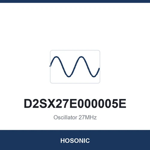 HOSONIC D2SX27E000005E Oscillator 27MHz 2520