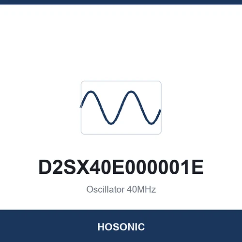 HOSONIC D2SX40E000001E Oscillator 40MHz 2520