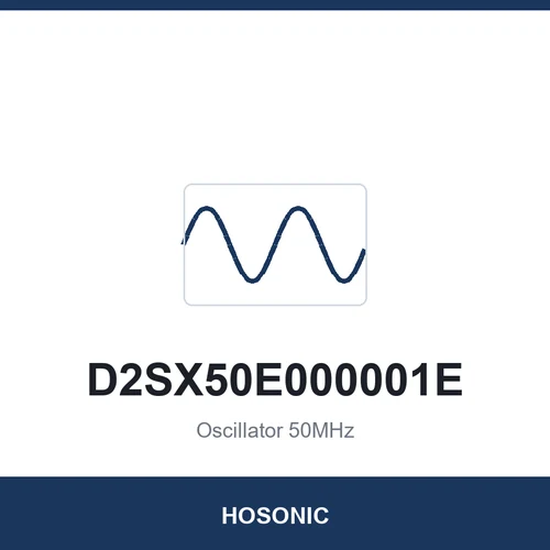 HOSONIC D2SX50E000001E Oscillator 50MHz 2520