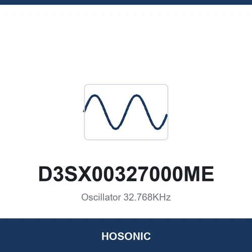 HOSONIC D3SX00327000ME Oscillator 32.768KHz 3225