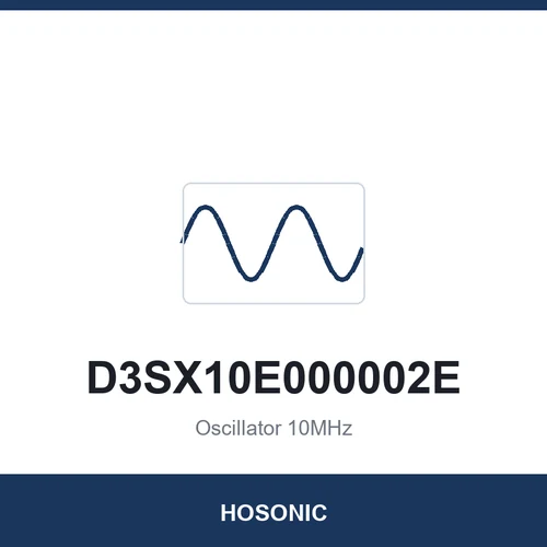 HOSONIC D3SX10E000002E Oscillator 10MHz 3225