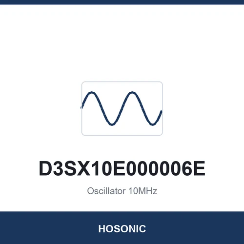 HOSONIC D3SX10E000006E Oscillator 10MHz 3225