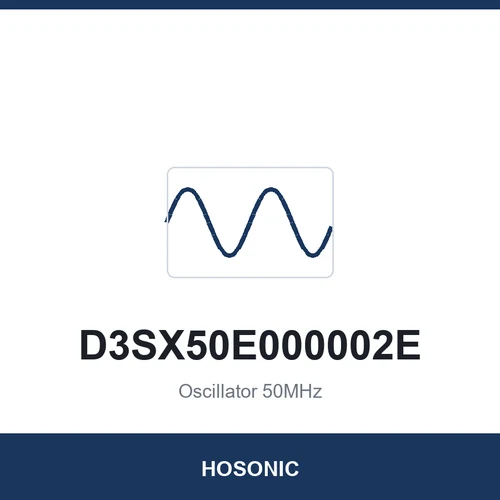 HOSONIC D3SX50E000002E Oscillator 50MHz 3225