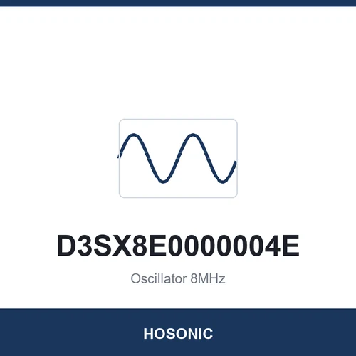 HOSONIC D3SX8E0000004E Oscillator 8MHz 3225