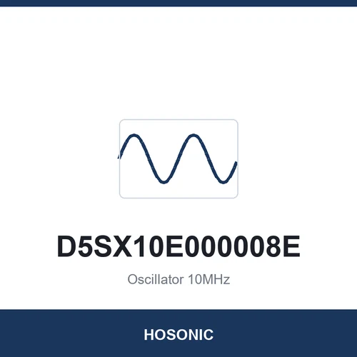 HOSONIC D5SX10E000008E Oscillator 10MHz 5032