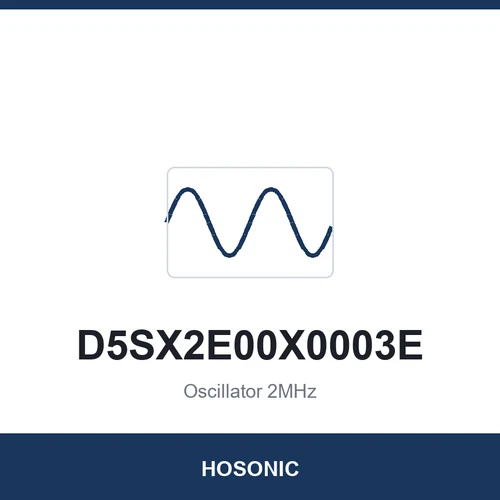HOSONIC D5SX2E00X0003E Oscillator 2MHz 5032