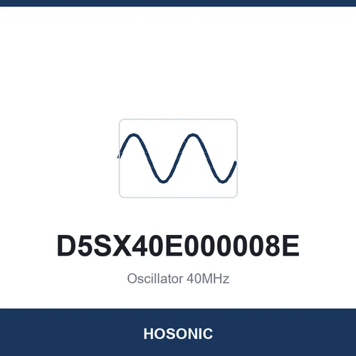 HOSONIC D5SX40E000008E Oscillator 40MHz 5032