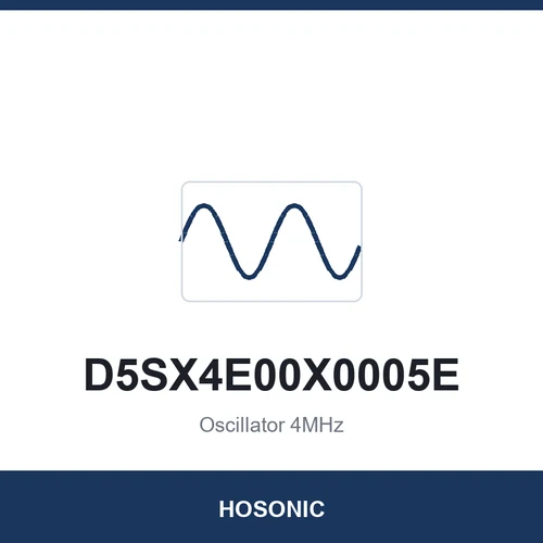 HOSONIC D5SX4E00X0005E Oscillator 4MHz 5032