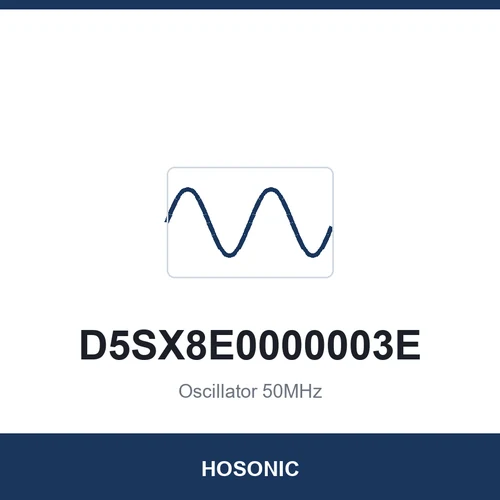 HOSONIC D5SX8E0000003E Oscillator 50MHz 5032