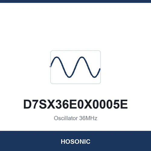 HOSONIC D7SX36E0X0005E Oscillator 36MHz 7050