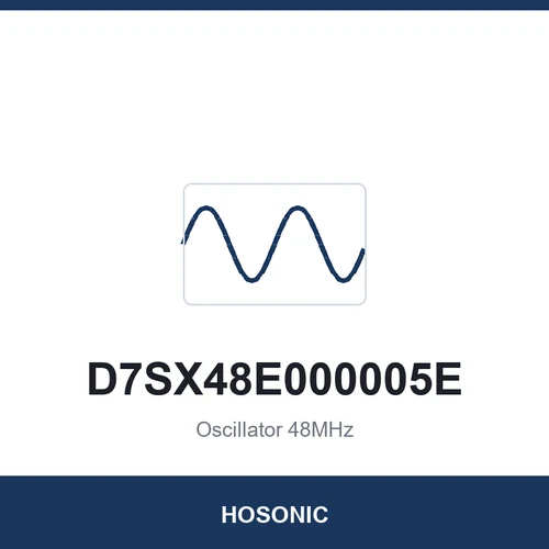 HOSONIC D7SX48E000005E Oscillator 48MHz 7050
