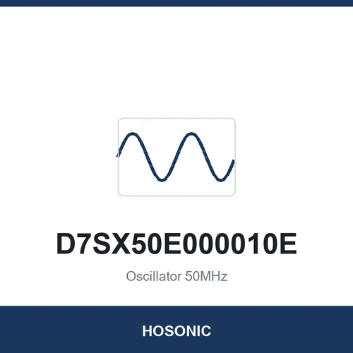 HOSONIC D7SX50E000010E Oscillator 50MHz 7050