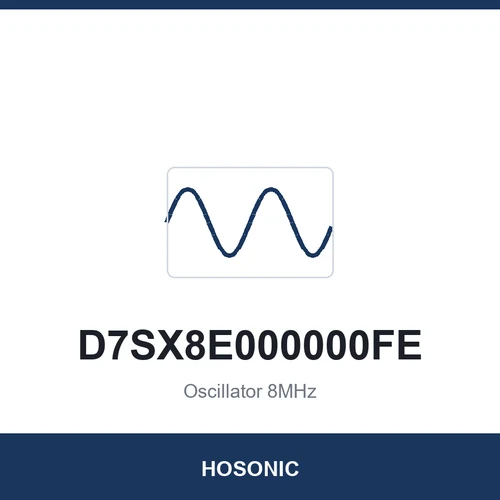 HOSONIC D7SX8E000000FE Oscillator 8MHz 7050