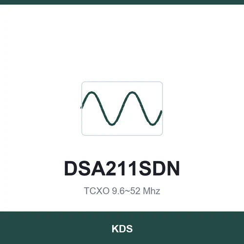 KDS DSA211SDN TCXO 9.6~52 Mhz 2.0x1.6x0.8