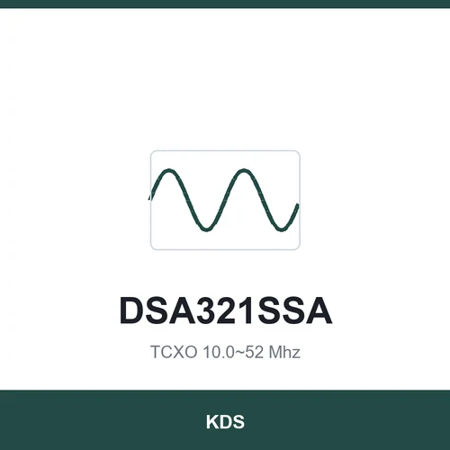 KDS DSA321SSA TCXO 10.0~52 Mhz 3.2x2.5x1.0