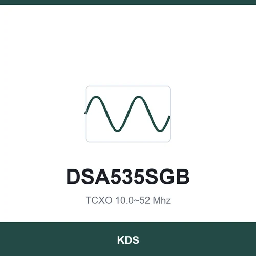 KDS DSA535SGB TCXO 10.0~52 Mhz 5.0x3.2x1.5