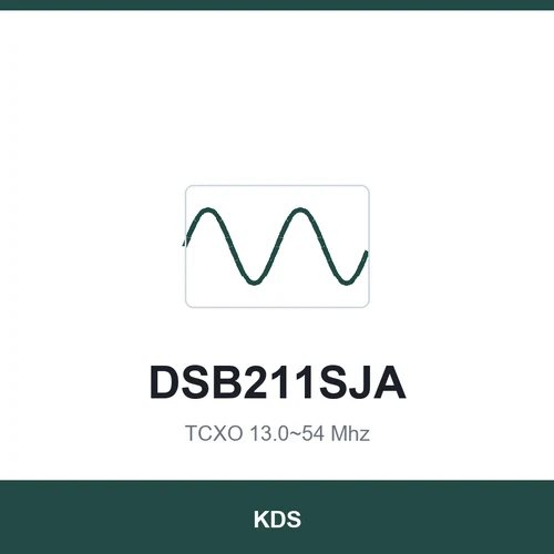 KDS DSB211SJA TCXO 13.0~54 Mhz 2.0x1.6x0.8