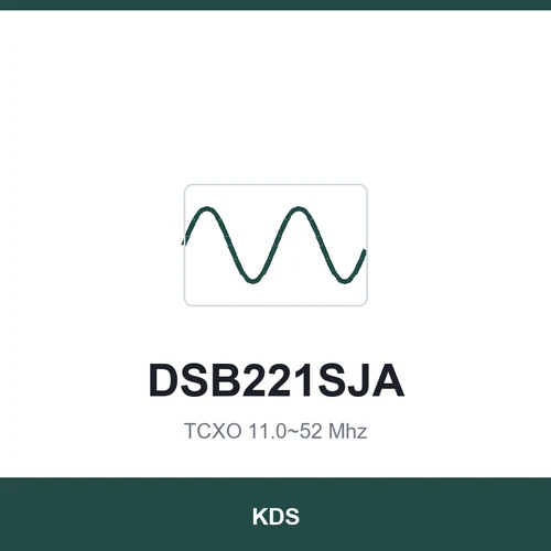 KDS DSB221SJA TCXO 11.0~52 Mhz 2.5x2.0x0.9