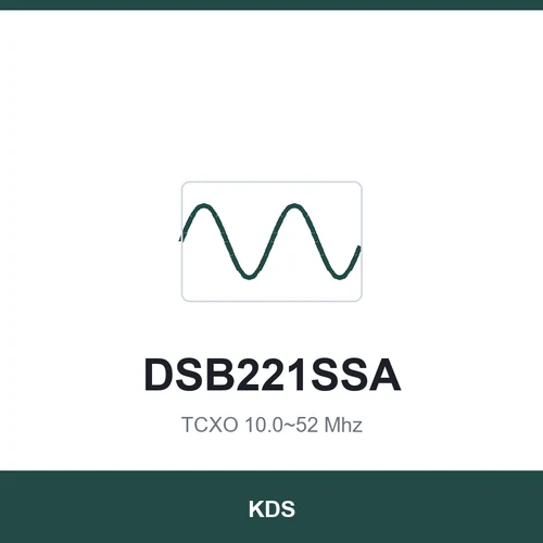 KDS DSB221SSA TCXO 10.0~52 Mhz 2.5x2.0x0.9