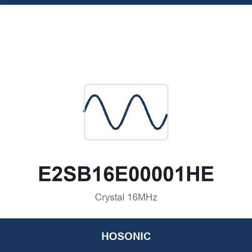 HOSONIC E2SB16E00001HE Crystal 16MHz 2520