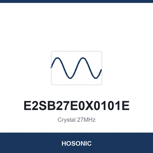 HOSONIC E2SB27E0X0101E Crystal 27MHz 2520