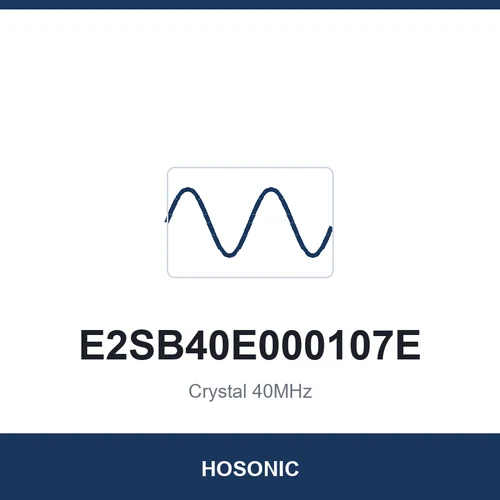 HOSONIC E2SB40E000107E Crystal 40MHz 2520