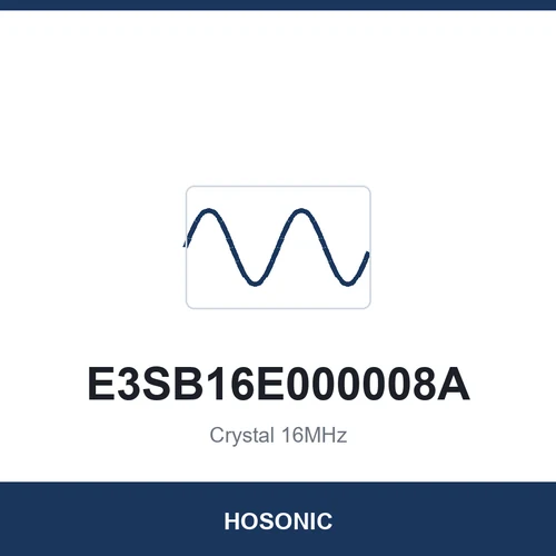 HOSONIC E3SB16E000008A Crystal 16MHz 3225
