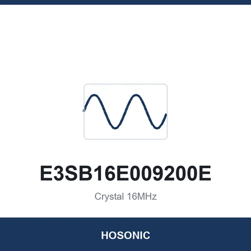 HOSONIC E3SB16E009200E Crystal 16MHz 3225