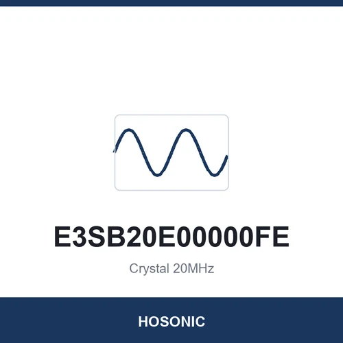 HOSONIC E3SB20E00000FE Crystal 20MHz 3225