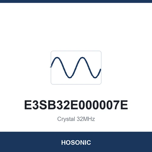 HOSONIC E3SB32E000007E Crystal 32MHz 3225