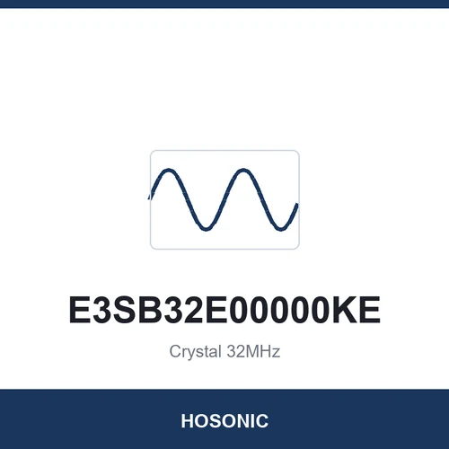 HOSONIC E3SB32E00000KE Crystal 32MHz 3225