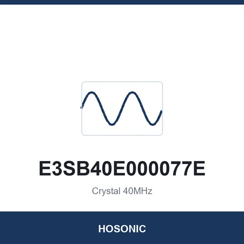 HOSONIC E3SB40E000077E Crystal 40MHz 3225