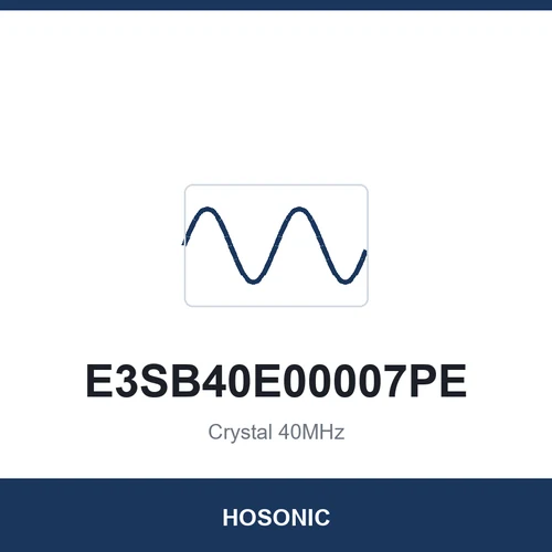 HOSONIC E3SB40E00007PE Crystal 40MHz 3225