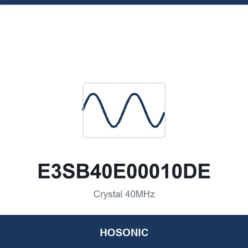 HOSONIC E3SB40E00010DE Crystal 40MHz 3225