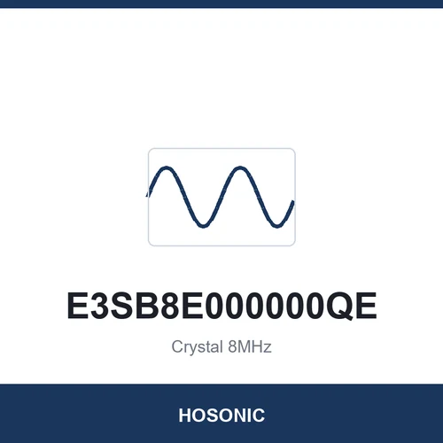 HOSONIC E3SB8E000000QE Crystal 8MHz 3225