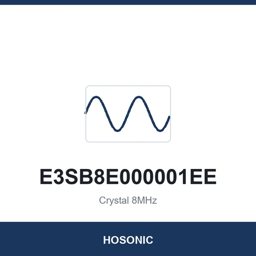 HOSONIC E3SB8E000001EE Crystal 8MHz 3225