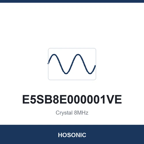 HOSONIC E5SB8E000001VE Crystal 8MHz 5032