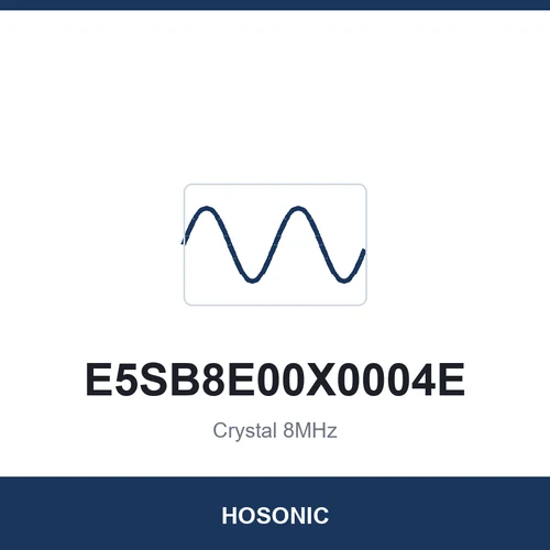HOSONIC E5SB8E00X0004E Crystal 8MHz 5032