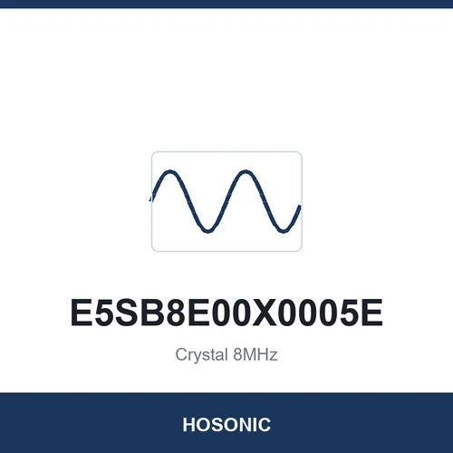 HOSONIC E5SB8E00X0005E Crystal 8MHz 5032