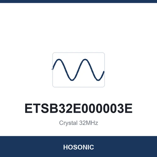 HOSONIC ETSB32E000003E Crystal 32MHz 1612