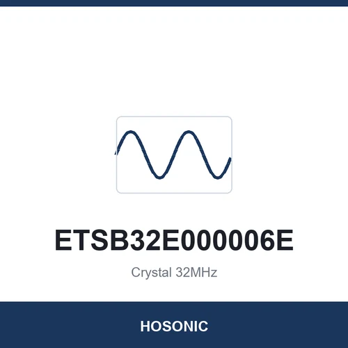 HOSONIC ETSB32E000006E Crystal 32MHz 1612