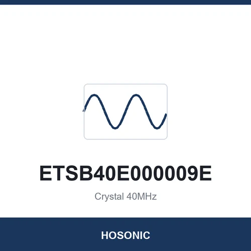 HOSONIC ETSB40E000009E Crystal 40MHz 1612