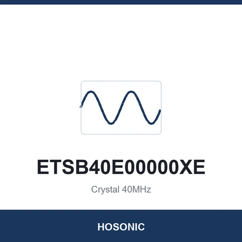 HOSONIC ETSB40E00000XE Crystal 40MHz 1612