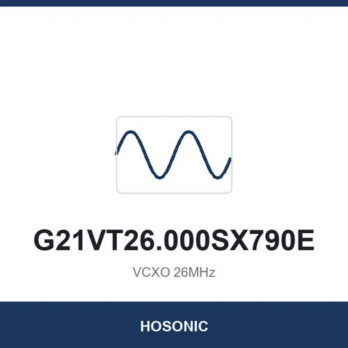 HOSONIC G21VT26.000SX790E VCXO 26MHz 2016