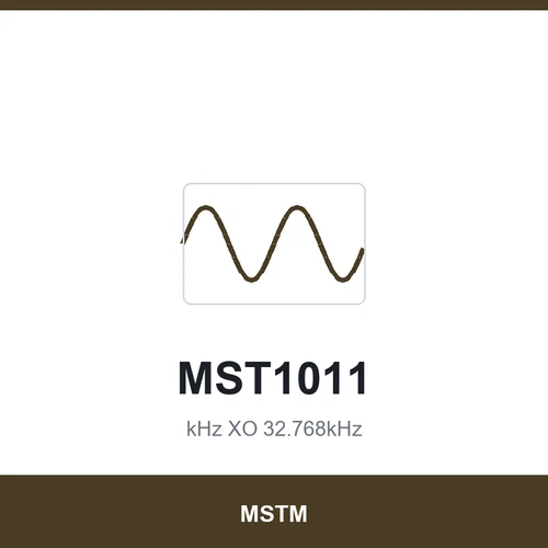 MSTM MST1011 kHz XO 32.768kHz 2012