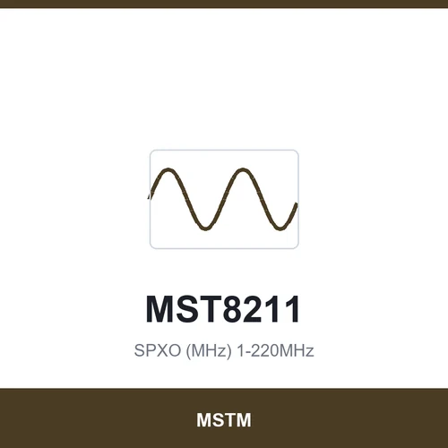 MSTM MST8211 SPXO (MHz) 1-220MHz 3225/2520/2016