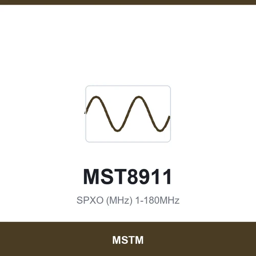 MSTM MST8911 SPXO (MHz) 1-180MHz 3225/2520/2016